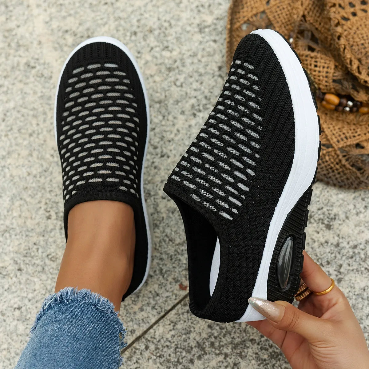 Zapatos ortopédicos con suela de aire para personas mayores – ¡Comodidad durante todo el día y caminar sin dolor!