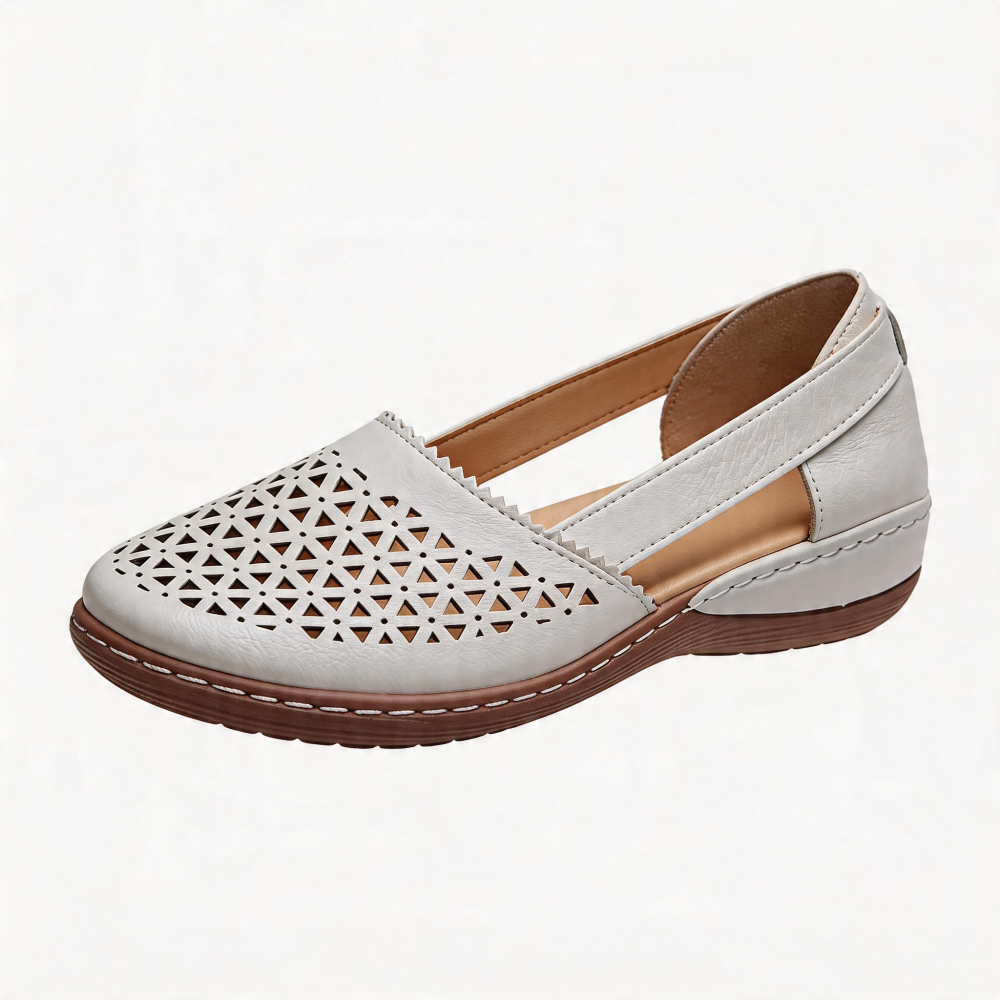 Sandalias ortopédicas para mujer con cuña – diseño perforado y transpirable, comodidad sin dolor durante todo el día ✨