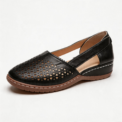 Sandalias ortopédicas para mujer con cuña – diseño perforado y transpirable, comodidad sin dolor durante todo el día ✨